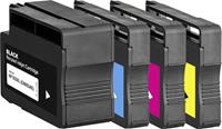 Basetech vervangt HP 932, 932XL, 933XL Compatibel Combipack Zwart, Cyaan, Magenta, Geel 1725,4005-126