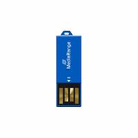 MEDIA RANGE USB-Stick Paper-Clip USB 2.0 blau 8 GB