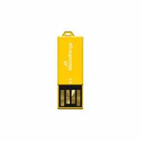 MEDIA RANGE USB-Stick Paper-Clip USB 2.0 gelb 16 GB