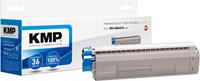 KMP Tonercassette vervangt OKI 44844616 Compatibel Zwart 7300 bladzijden O-T45