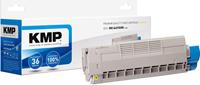 kmp Toner ersetzt OKI 44315305 Kompatibel Gelb 6000 Seiten O-T34