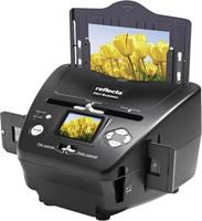 reflecta 3in1 Scanner Diascanner, Fotoscanner, Negativscanner 1800 dpi Digitalisierung ohne PC, Disp