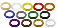 renkforce Filament-Paket ABS 2.85mm Natur, Schwarz, Weiß, Rot, Gelb, Blau, Grün, Orange, Grau, Pur