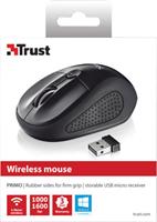 Trust Primo Wireless Mouse Funk Maus Optisch Schwarz