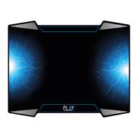 Ewent Play Gaming Muismat Large - Zwart/Blauw