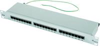 Telegärtner 24 Port Netzwerk-Patchpanel CAT 5e 1 HE