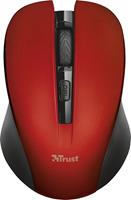 trust Mydo Silent Click Draadloze Muis - Rood