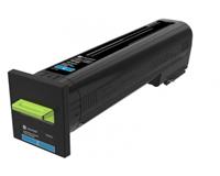 LEXMARK Toner Rückgabekass., 72K20C0, original, cyan, 8.000 Seiten - Original