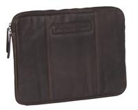 Chesterfield - Miami Lederen Laptop sleeve hoes 15 inch - Cognac