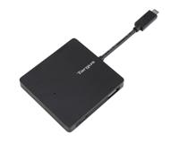 Targus ACH924EU USB 3.0 (3.1 Gen 1) Type-A 5000Mbit/s Zwart hub & concentrator