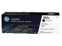 Hewlett Packard HP Toner CE 410 XD Doppelpack schwarz No. 305 X