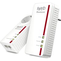 FRITZ!Powerline 1260E WLAN Set International WiFi 1200 Mbps 2 adapters