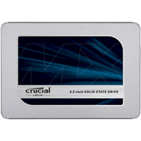 Crucial CT1000MX500SSD1 MX500 1000GB SATA 2.5” SSD 7mm mit 9.5mm Adapter