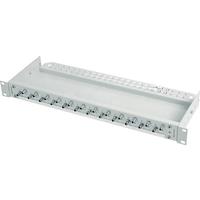 Telegärtner LWL-Patchpanel 24 Port LC 1 HE