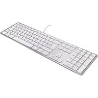 macland Matias USB Tastatur US, QWERTY, iOS Aluminium USB-Anschluss