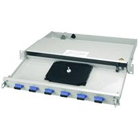 Telegärtner LWL-Patchpanel 12 Port LC 1 HE