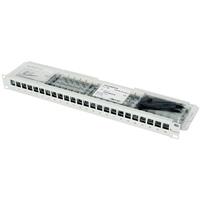 Telegärtner 24 Port Netzwerk-Patchpanel CAT 6a 1 HE