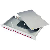 Telegärtner 19,  LWL Patch Panel Basis eco mit 12 x ST