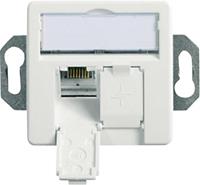 J00020A0503 (5 Stück) - RJ45 8(8) Data outlet 6A (IEC) white J00020A0503