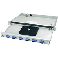 Telegärtner LWL-Patchpanel 24 Port LC 1 HE