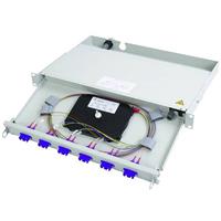 Telegärtner LWL-Patchpanel 24 Port LC 1 HE