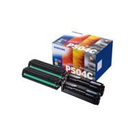 SAMSUNG Toner, CLT-P504C, original, 4er sortiert, 2.500/1.800S. sw/farb. - Original