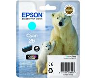 epson Polar bear Singlepack Cyan 26 Claria Premium Ink