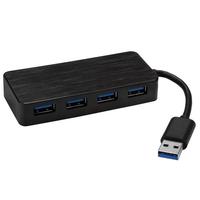 StarTech.com USB 3.0 Hub 4-port with Charge Port USB-Hubs - USB 3.0 - 4 - Schwarz