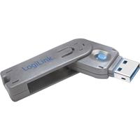 LogiLink USB Sicherheitsschloss, 1 Schlüssel / 1 Schloss