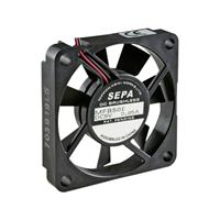 Axiaalventilator 12 V/DC 14.3 mÂ³/h (l x b x h) 50 x 10.2 x 50 mm SEPA MFB50E12A-BLI