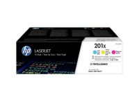 Hewlett Packard HP Toner CF 253 XM C/M/Y No. 201 X