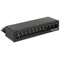 delock Keystone Desktop Patch Panel 12 Port