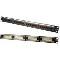 logilinkprofessional LogiLink 19,  Patch Panel Kat. 5E, ungeschirmt, 24 Port, 1 HE