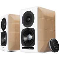 Lautsprecher EDIFIER S880DB Bluetooth Regal System weiß holz Musik Boxen