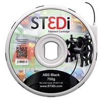 St3di cartridge abs 750g zwart voor st3di printer