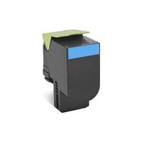 Lexmark Original 802C Toner cyan 1.000 Seiten (80C20C0) für CX310dn/n, CX410de/dte/e, CX510de/dhe/dthe