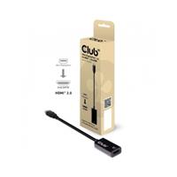 club3d Mini DisplayPort 1.4 to HDMI 2.0b HDR Active Adapt