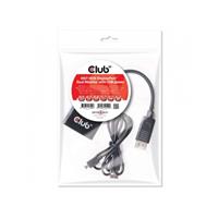 Club3D DisplayPort Adapter [1x DisplayPort Stecker, USB 3.0 Buchse Micro B - 2x DisplayPort Buchse]