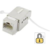 renkforce RJ45-Einbaumodul mit Verriegelungsfunktion Keystone CAT 6a KSV10