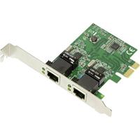 LogiLink PCI Gigabit Ethernet RJ45 Netzwerkadapter, 2-Port