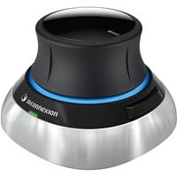 3Dconnexion SpaceMouse Wireless Funk 3D-Maus Schwarz, Silber