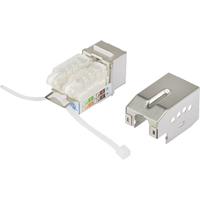 renkforce RJ45-Einbaumodul Keystone CAT 6a KS10