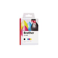 quantore Inktcartridge  Brother LC-1240 zwart+ 3 kleuren