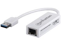 manhattan Fast Ethernet Adapter Netzwerkadapter 100MBit/s USB 2.0