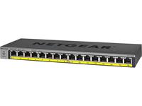 Netgear GS116PP 16-Port Gigabit PoE+ 183W Unmanaged Switch