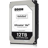 Hitachi Western Digital Ultrastar He12. HDD omvang: 3.5", HDD capaciteit: 12000 GB, HDD rotatiesnelheid: 7200 RPM"