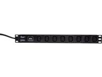 logilink PDU8A01 19 PDU met 8 IEC320 sockets