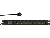 logilink PDU7BC1 19 PDU met 7 duitse sockets