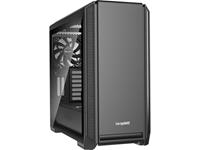 BeQuiet Silent Base 601 Midi-tower PC-behuizing Zwart 2 voorgeÃ¯nstalleerde ventilators, Geluidsdemping, Stoffilter, Zijvenster