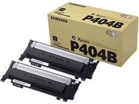 Samsung Original CLT-P404B Twin-Pack Toner schwarz 3.000 Seiten (CLT-P404B/ELS) für SL-C430/W, SL-C480/W/FN/FW